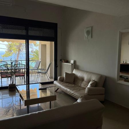 Two-Storey Beachfront Maisonette Toroni Exterior photo